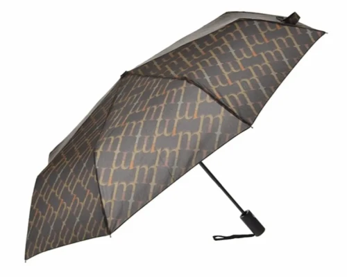 Parasolka damska Monnari logo m ciemna