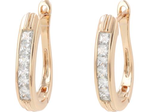 złote kolczyki owalne – codzienna biżuteria dla kobiet