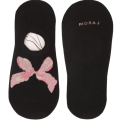 Czarne stopki damskie z kokardką – Moraj