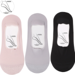 Damskie laserowo cięte stopki Moraj 3-pak – wygoda, styl i technologia w jednym (rozmiar 38–41)