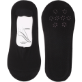Czarne laserowo cięte stopki damskie Moraj 38–41