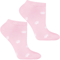 Różowe skarpetki damskie Moraj z białymi łapkami – 3-pak, rozmiar 38–41
